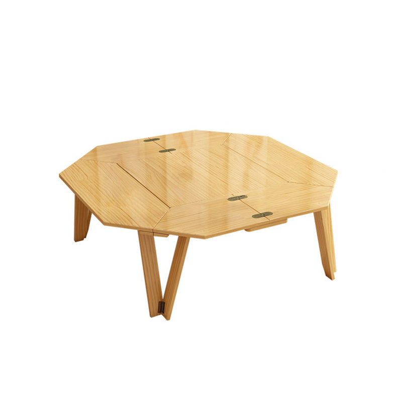 Folding Octagonal Outdoor Coffee Table