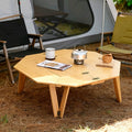 Folding Octagonal Outdoor Coffee Table