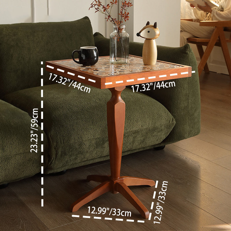 French Cherry Wood Coffee Table