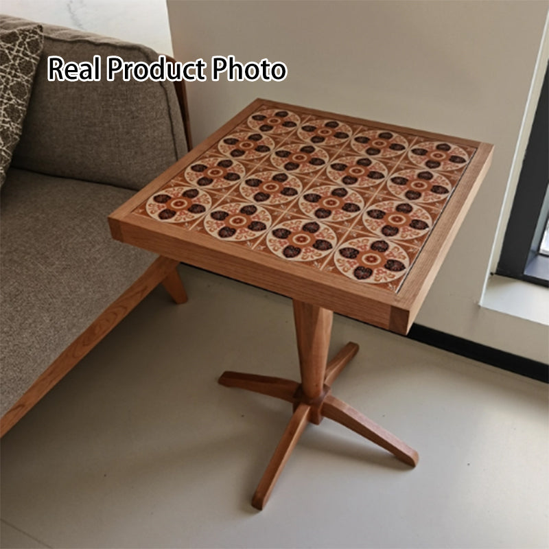 French Cherry Wood Coffee Table