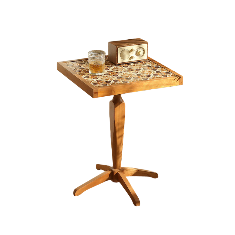 French Cherry Wood Coffee Table