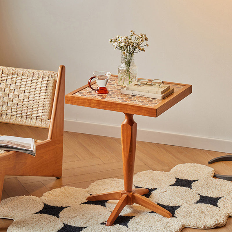 French Cherry Wood Coffee Table