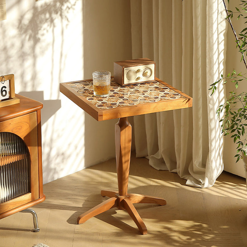 French Cherry Wood Coffee Table