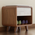 Nordic 2-Tier Cushioned Shoe Storage Bench