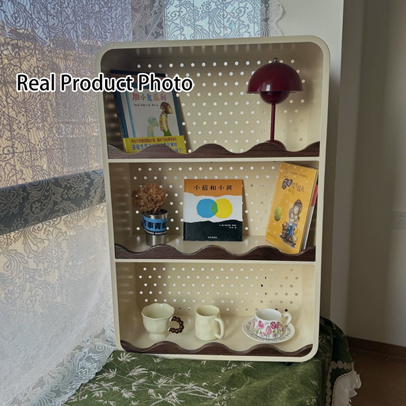 Iron & MDF Storage Shelf 3-4 Tier