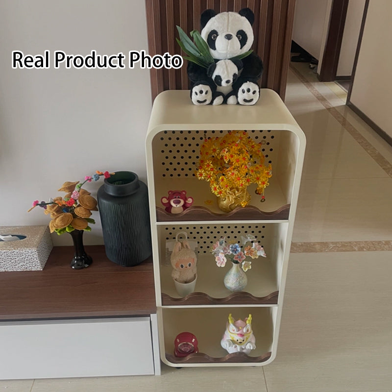 Iron & MDF Storage Shelf 3-4 Tier