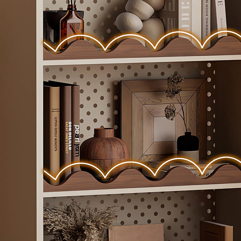 Iron & MDF Storage Shelf 3-4 Tier