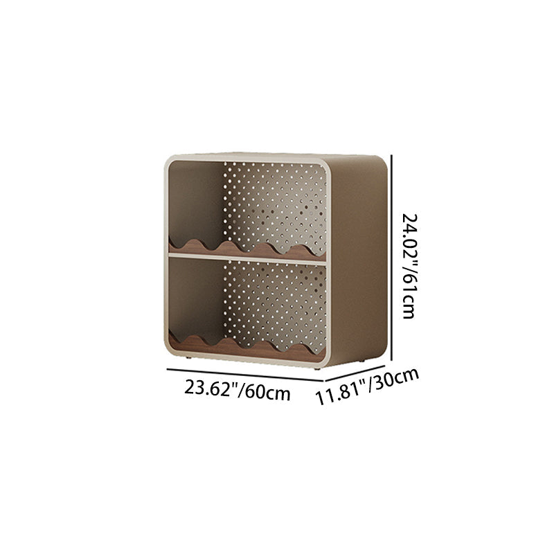 Iron & MDF Storage Shelf 3-4 Tier