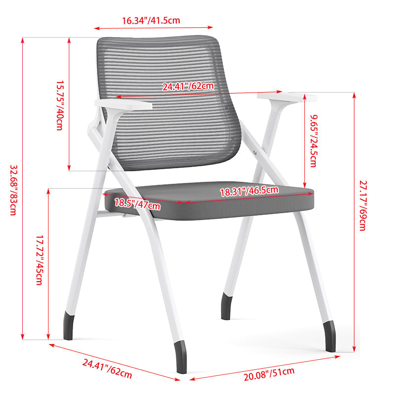 Folding Mesh Training Chair