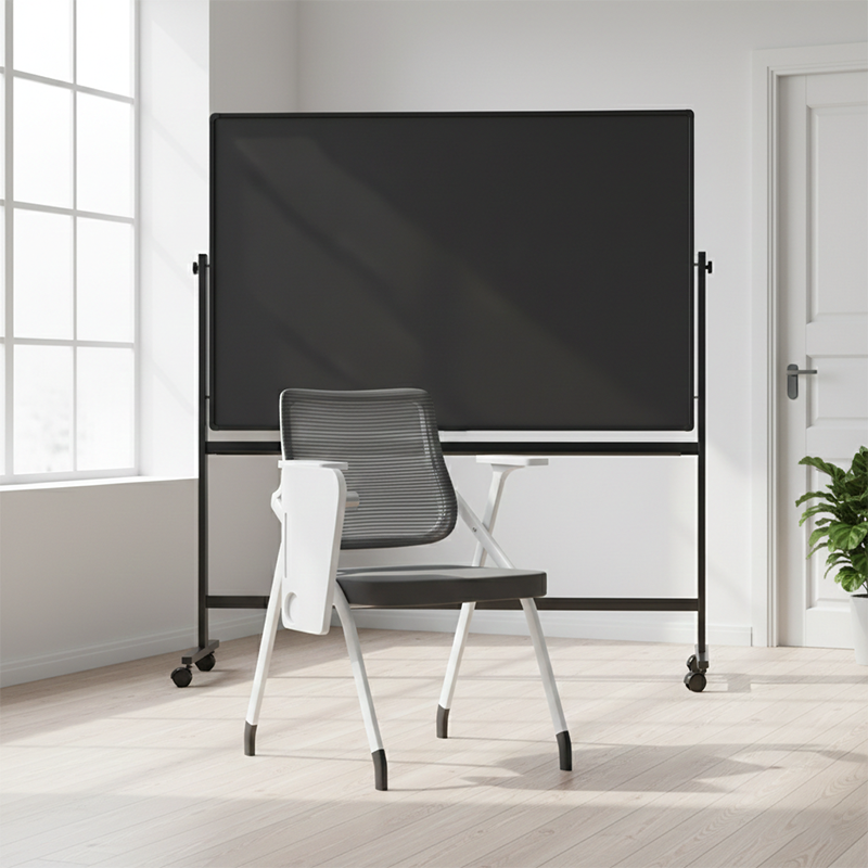 Folding Training Chair with Tablet