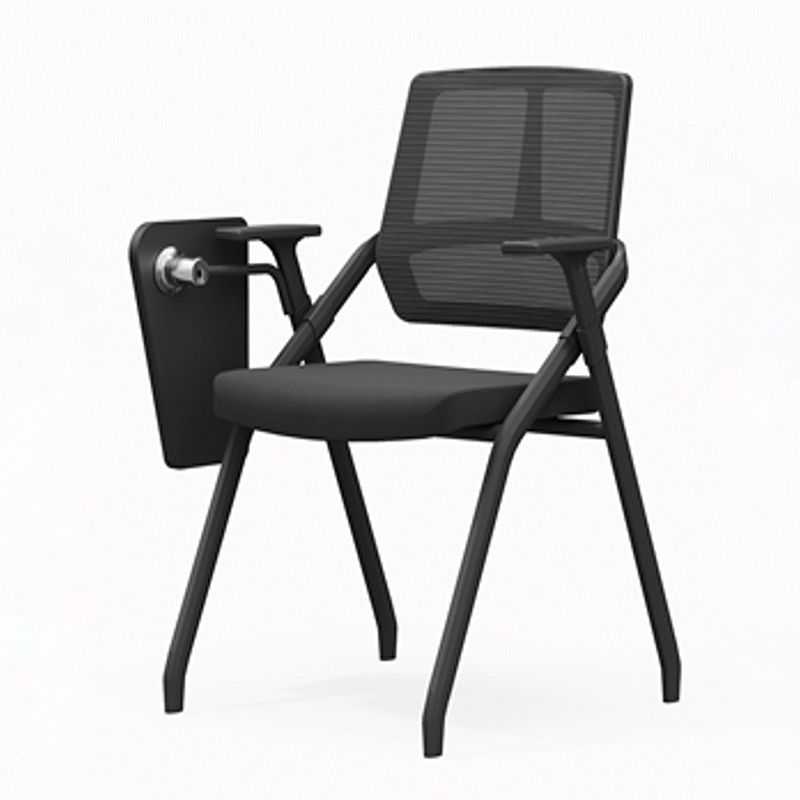 Folding Nesting Training Chair, 180° Tablet Arm