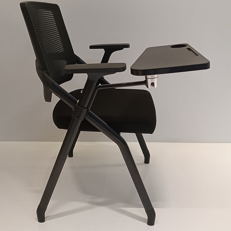 Folding Nesting Training Chair, 180° Tablet Arm