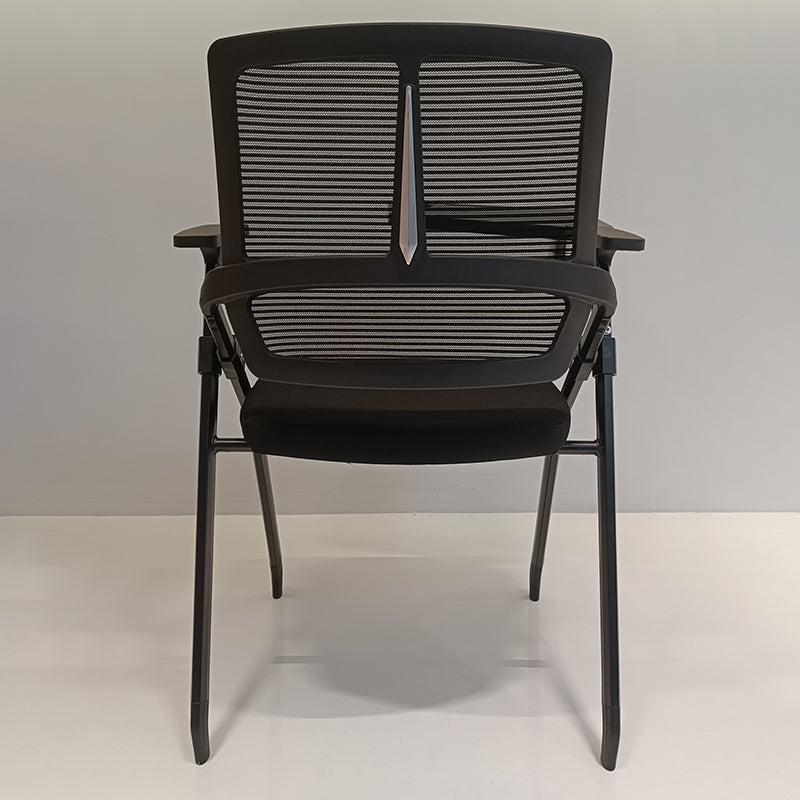 Folding Nesting Training Chair, 180° Tablet Arm