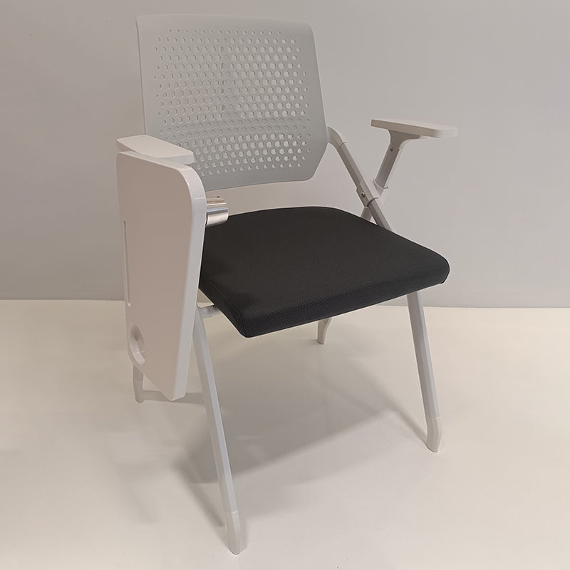 Folding Office Chair with Writing Tablet