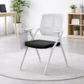 Folding Office Chair with Writing Tablet