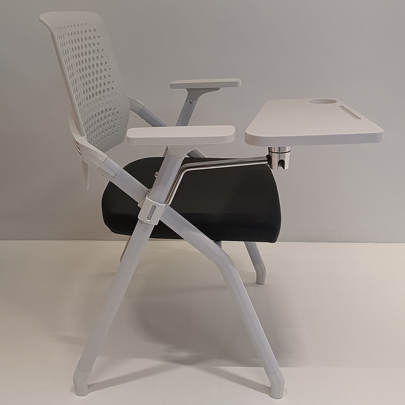 Folding Office Chair with Writing Tablet
