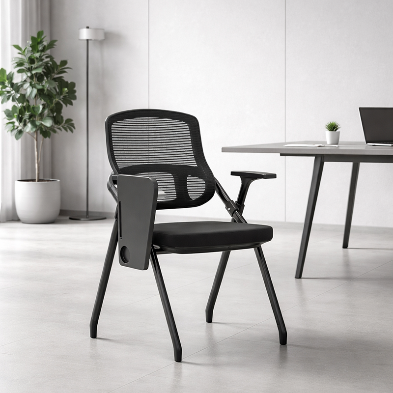 Foldable Conference Chair with Tablet