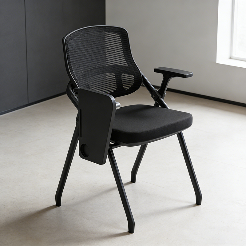 Foldable Conference Chair with Tablet