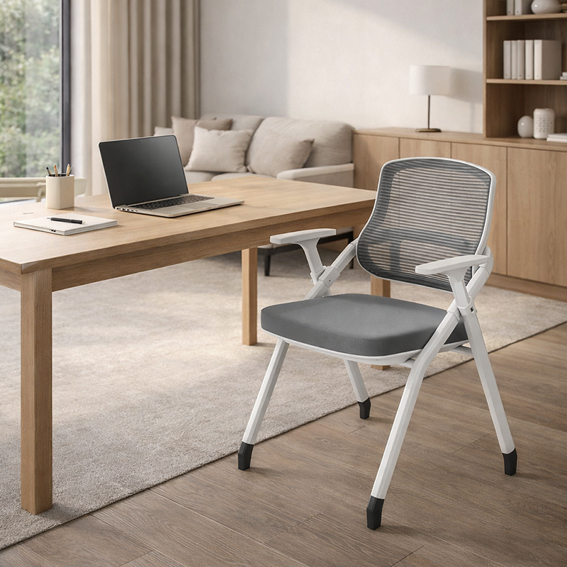 Folding Stackable Mesh Office Chair