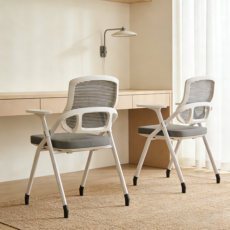 Folding Stackable Mesh Office Chair