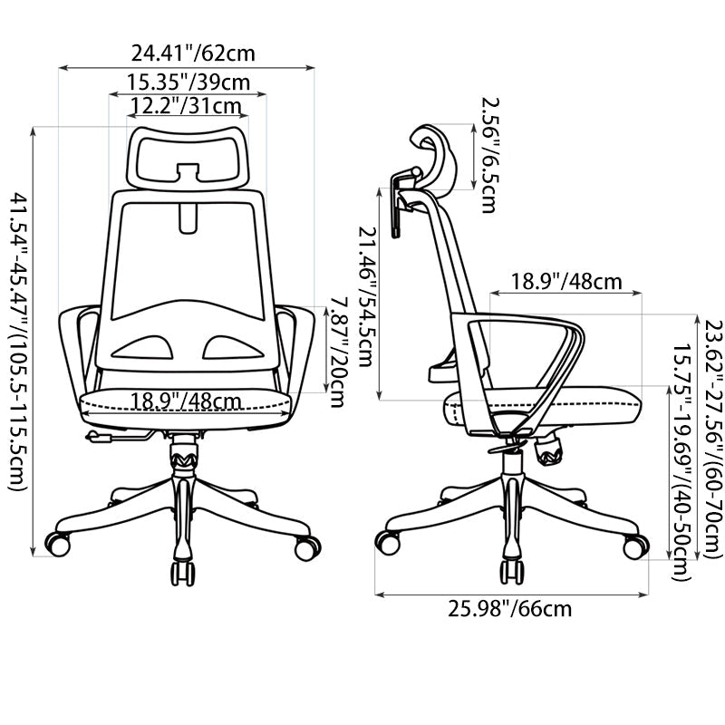 Ergonomic High Back Mesh Office Chair