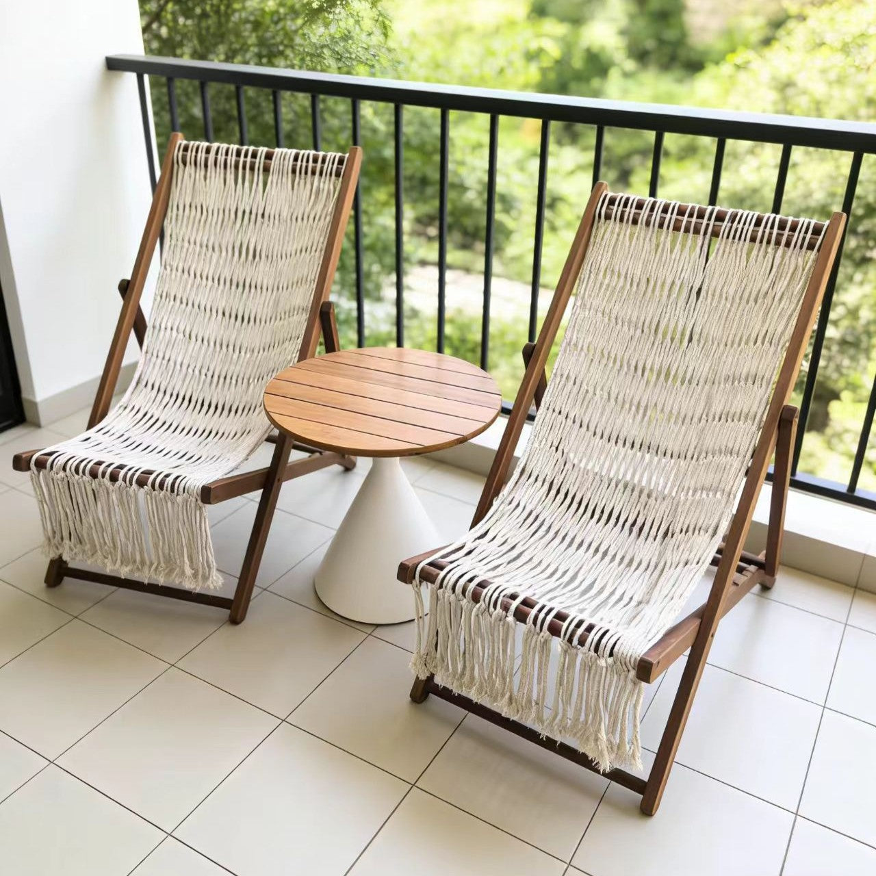 Folding Outdoor Lounge Chair Recliner