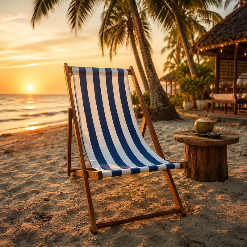 Folding Outdoor Lounge Chair Recliner