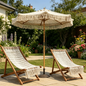 Folding Outdoor Lounge Chair Recliner
