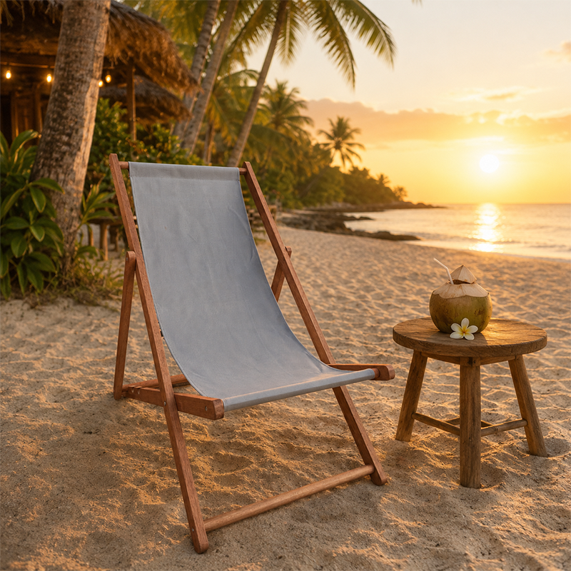 Folding Outdoor Lounge Chair Recliner