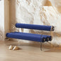 Velvet Backrest Shoe Bench