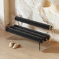 Velvet Backrest Shoe Bench