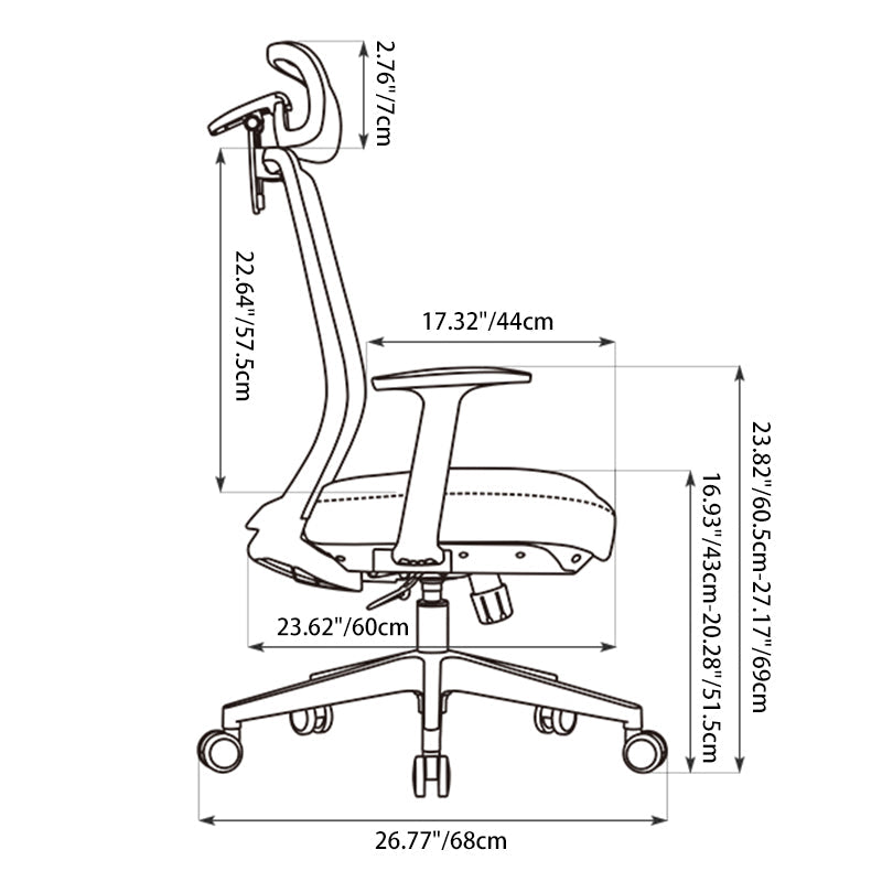 Minimalist Breathable Mesh Office Chair
