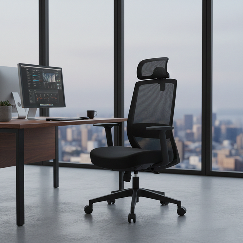 Minimalist Breathable Mesh Office Chair