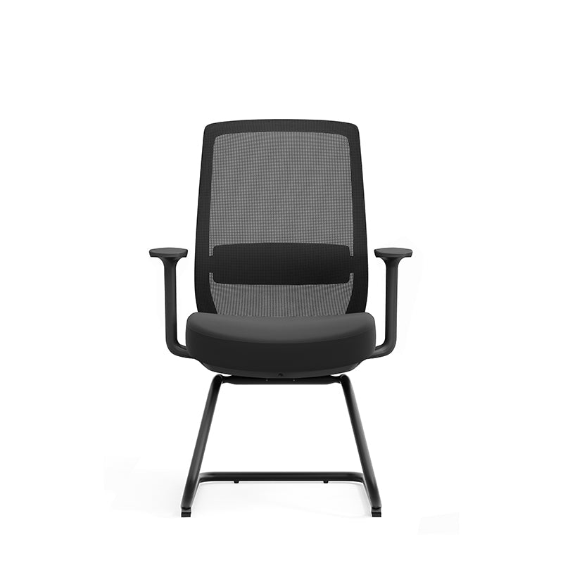 Black Mesh Reception Conference Chair