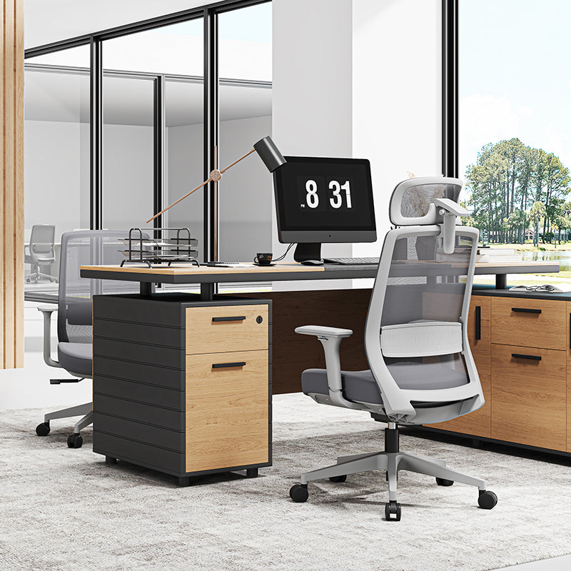 Ergonomic 4D Headrest Mesh Office Chair