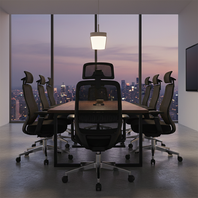 Ergonomic Black Executive Office Chair