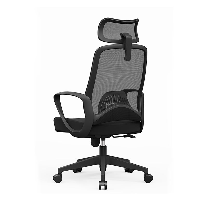 High-Back Adjustable Headrest Desk Chair