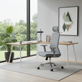 High-Back Mesh Gaming Chair, Headrest & Coat Rack