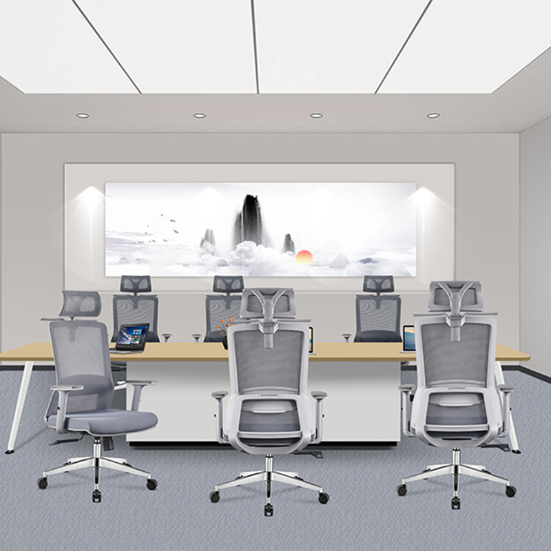 High-Back Mesh Gaming Chair, Headrest & Coat Rack