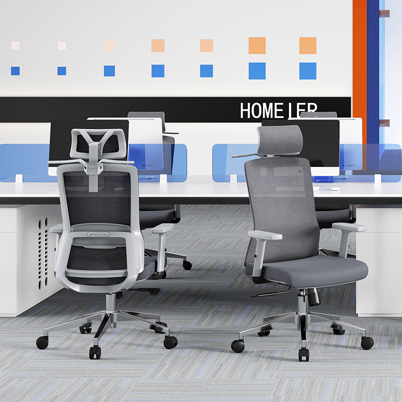 High-Back Mesh Gaming Chair, Headrest & Coat Rack