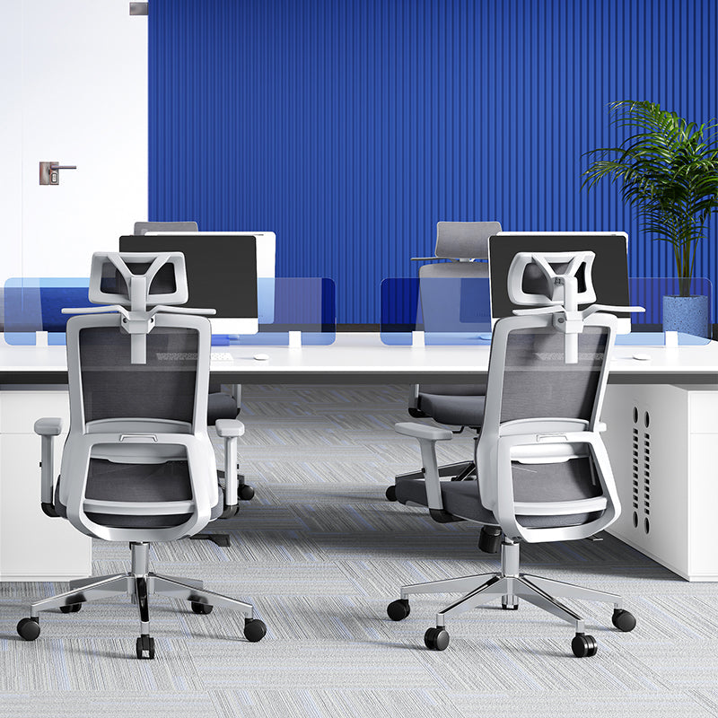 High-Back Mesh Gaming Chair, Headrest & Coat Rack