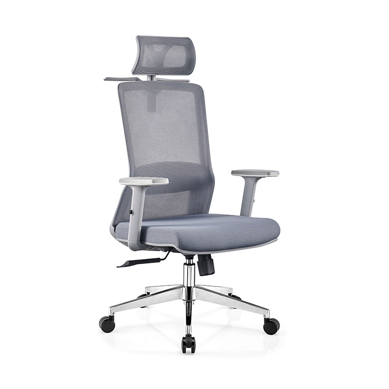 High-Back Mesh Gaming Chair, Headrest & Coat Rack