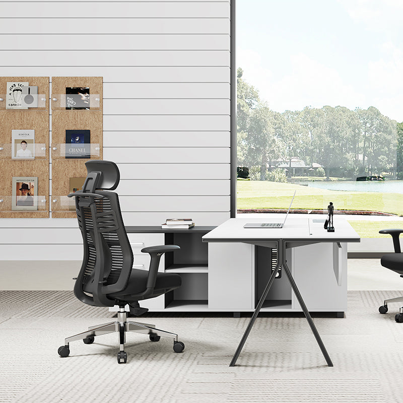 Ergonomic Mesh Gaming Chair, Aluminum Base