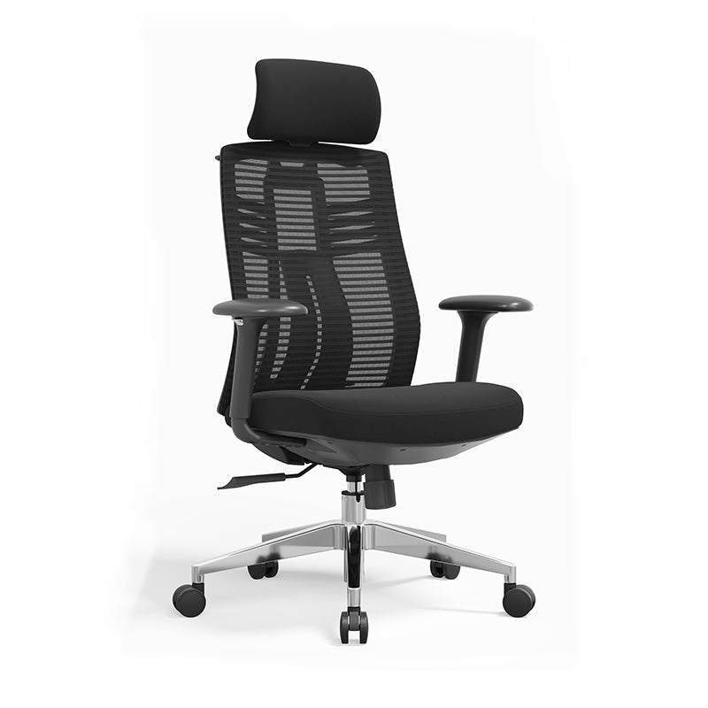 Ergonomic Mesh Gaming Chair, Aluminum Base