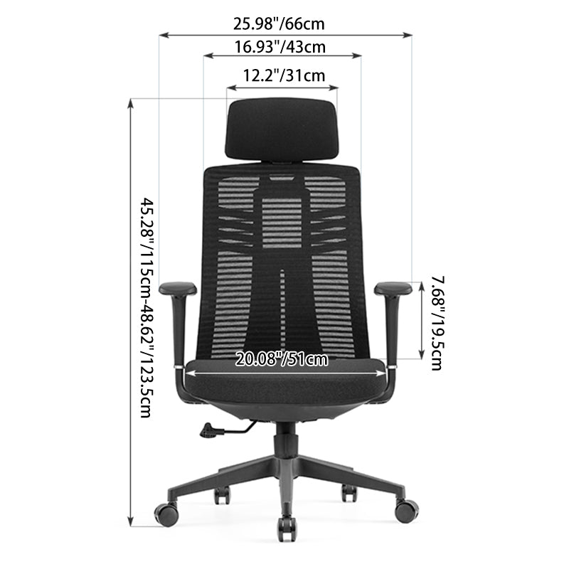 High-Back Mesh Ergonomic Office Chair