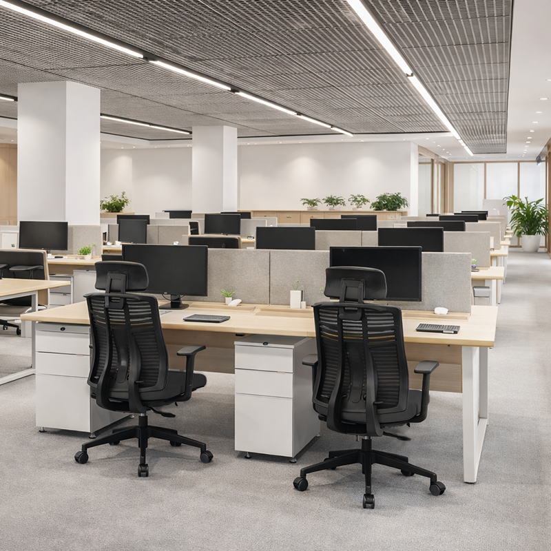 High-Back Mesh Ergonomic Office Chair