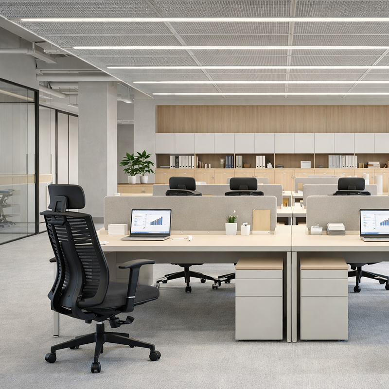 High-Back Mesh Ergonomic Office Chair