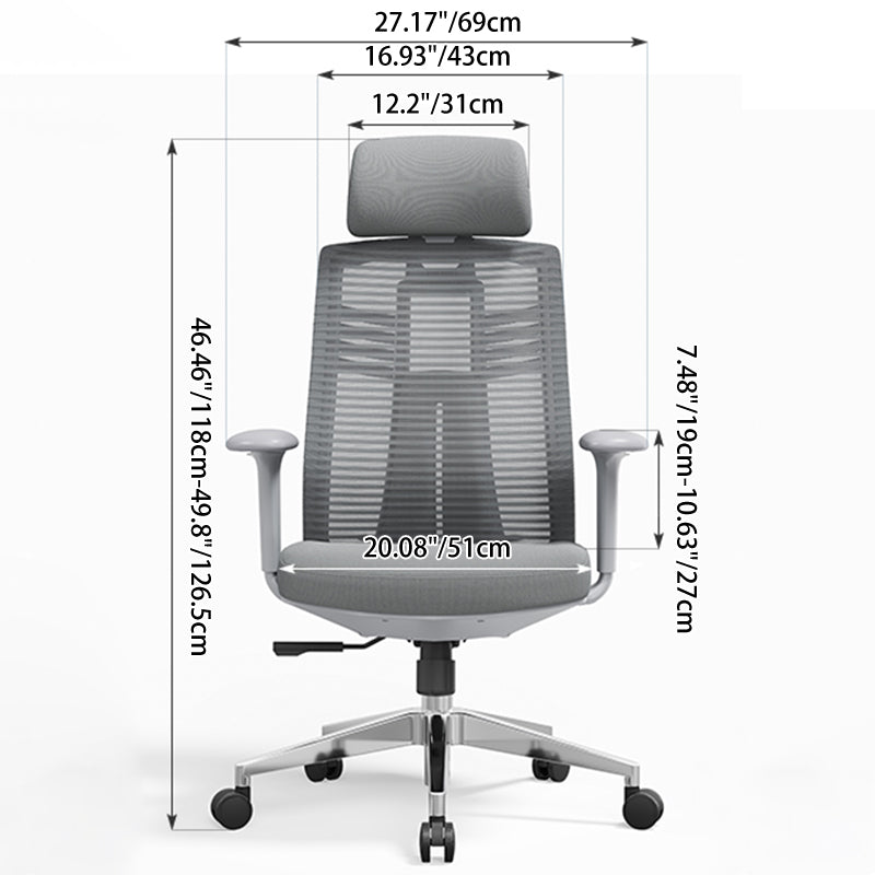 High-Back 4D Ergonomic Desk Chair