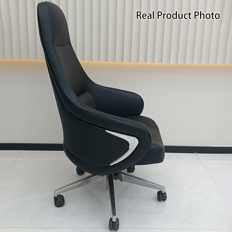 Ergonomic Faux Leather Executive Office Chair