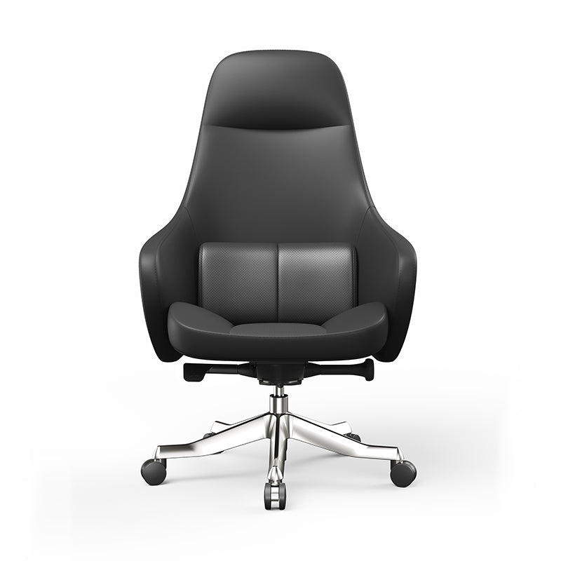 Ergonomic Faux Leather Executive Office Chair